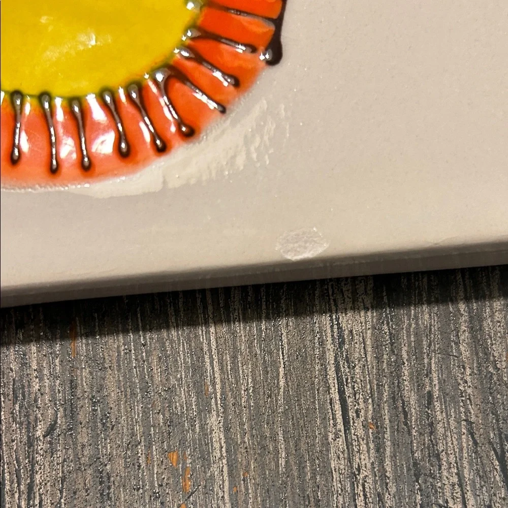 Colorful Cottage Core Rainbow Ceramic Wall Art - Picture 6 of 8